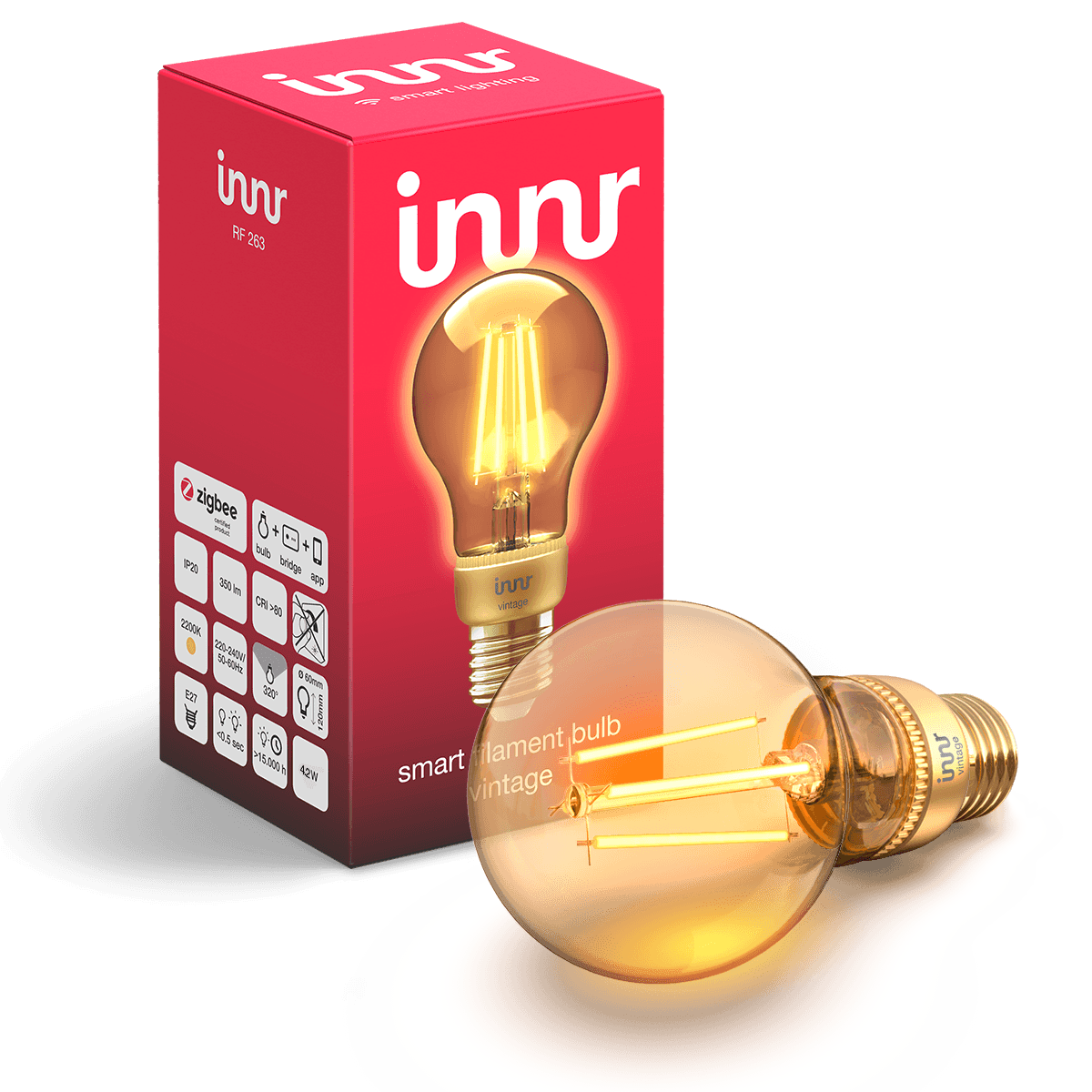 Innr Smart Filament Bulb E27 Vintage