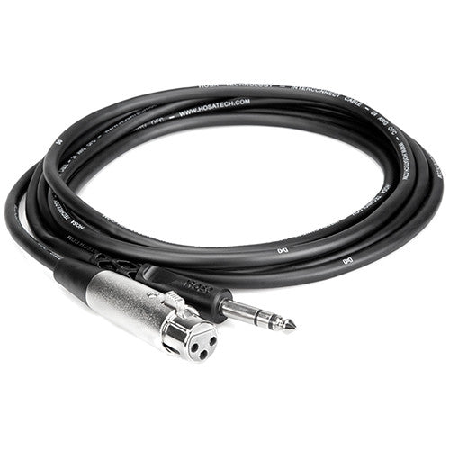 Hosa STX-105F XLR-hona till 6,3 mm TRS-kabel 1,5 m