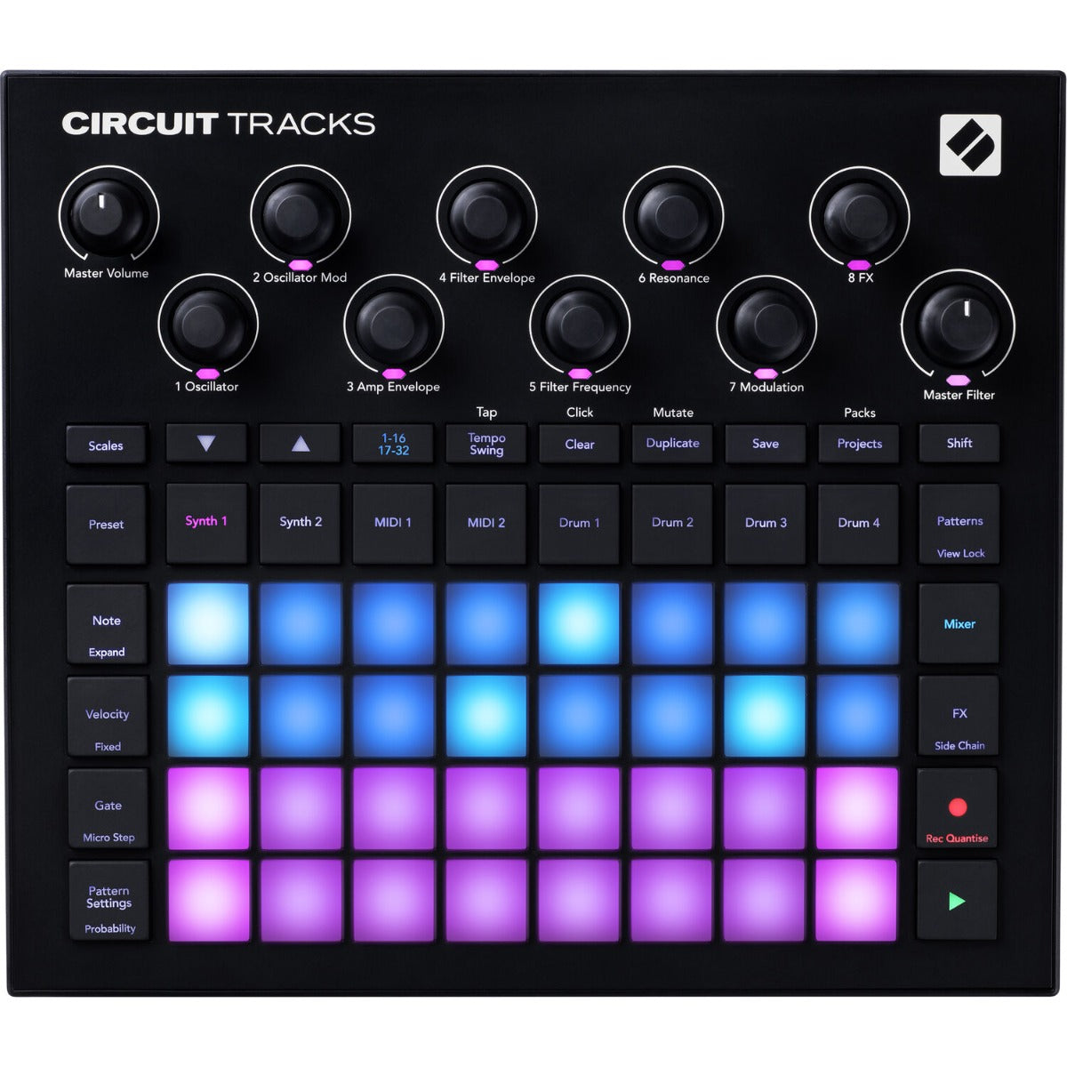 Novation Circuit spår