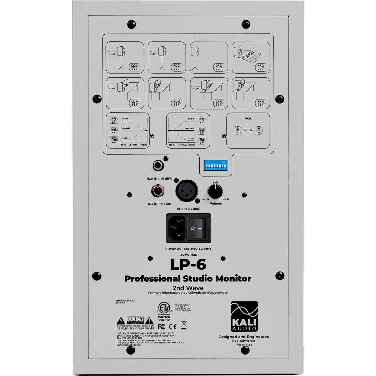 Kali Audio LP-6 V2 (vit)