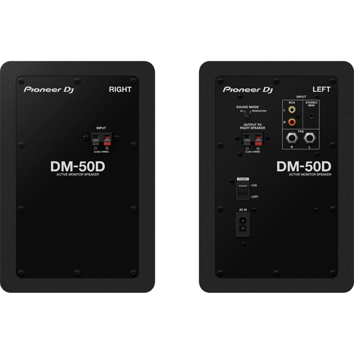 Pioneer DM-50D (Pair, Black)