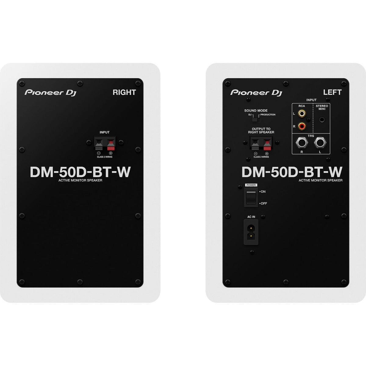 Pioneer DM-50D-BT (Pair, White)