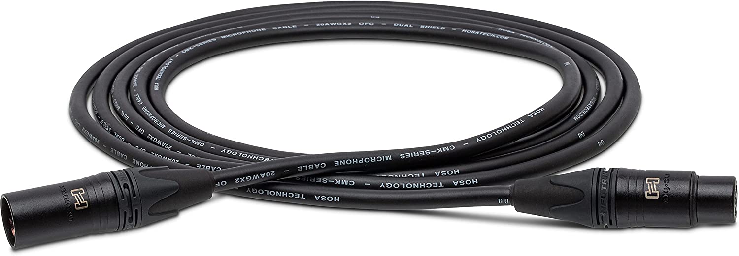 Hosa CMK-010AU Neutrik XLR-Hun til XLR-Han kabel 3m