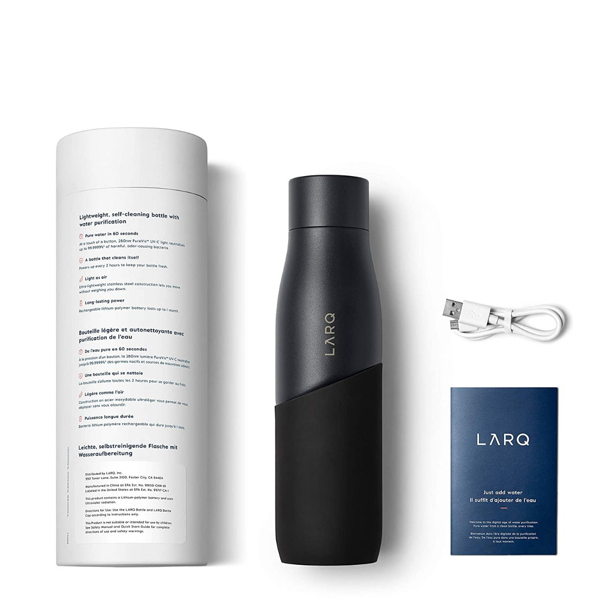 LARQ Bottle Movement (710 ml, svart)