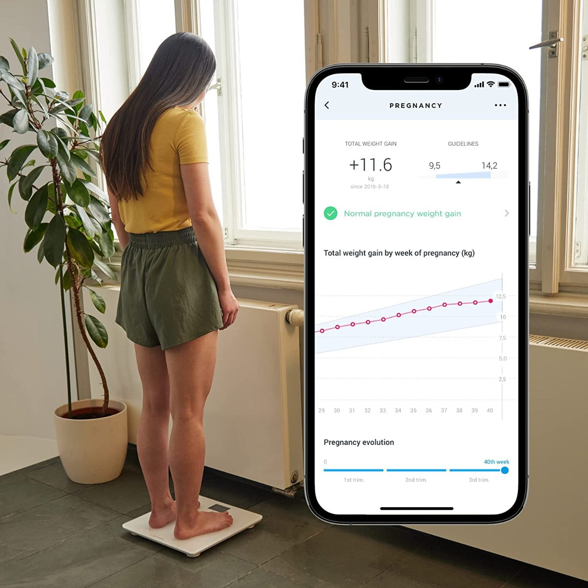 Withings Body+ (sort)