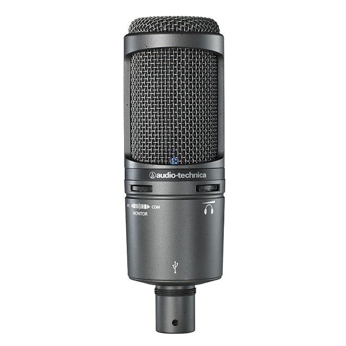 Audio Technica AT 2020 USB+ + ATH-M20x + Stativpaket