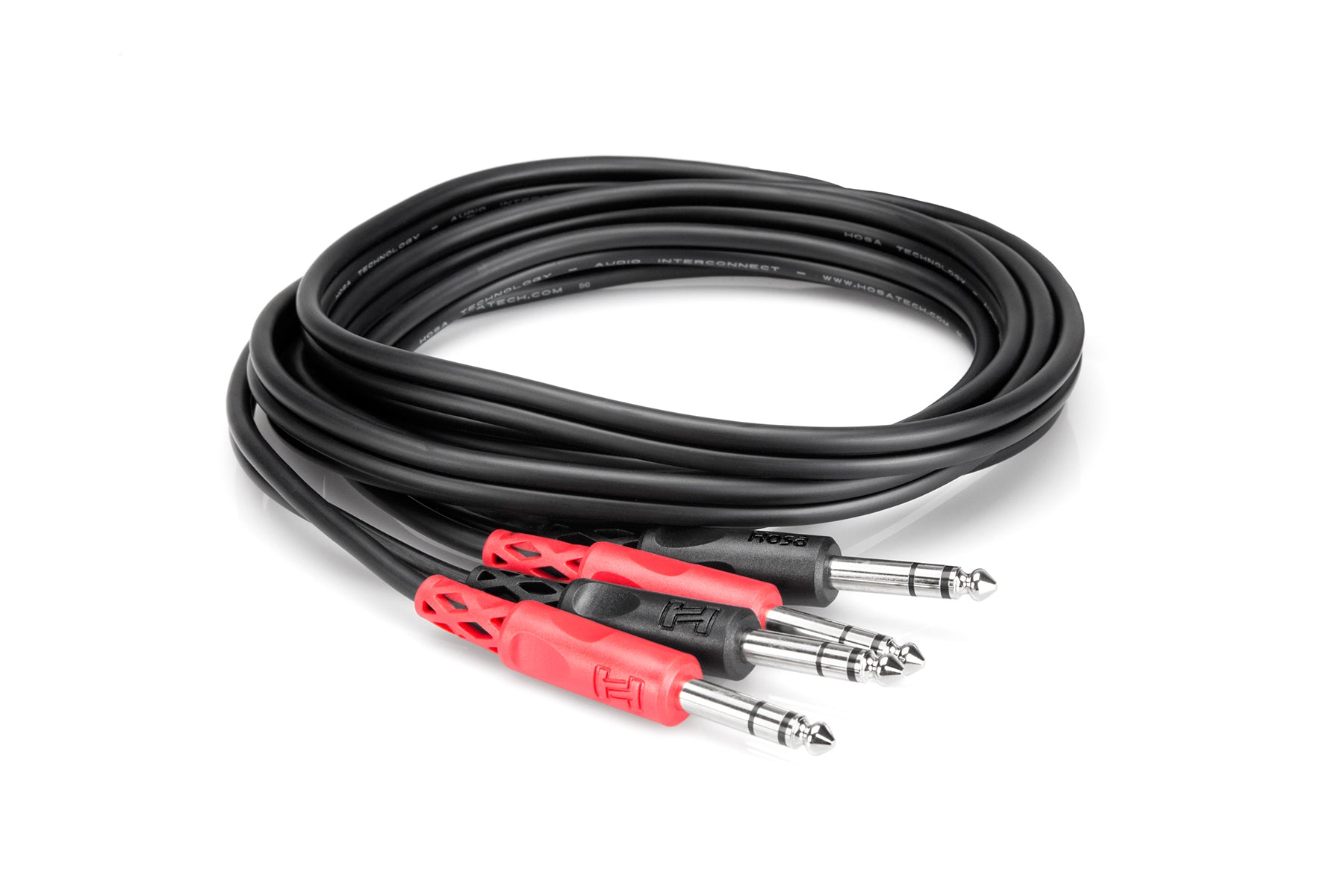 Hosa CSS-203 Dual 6,3 mm TRS - Dual 6,3 mm TRS Kabel 3m