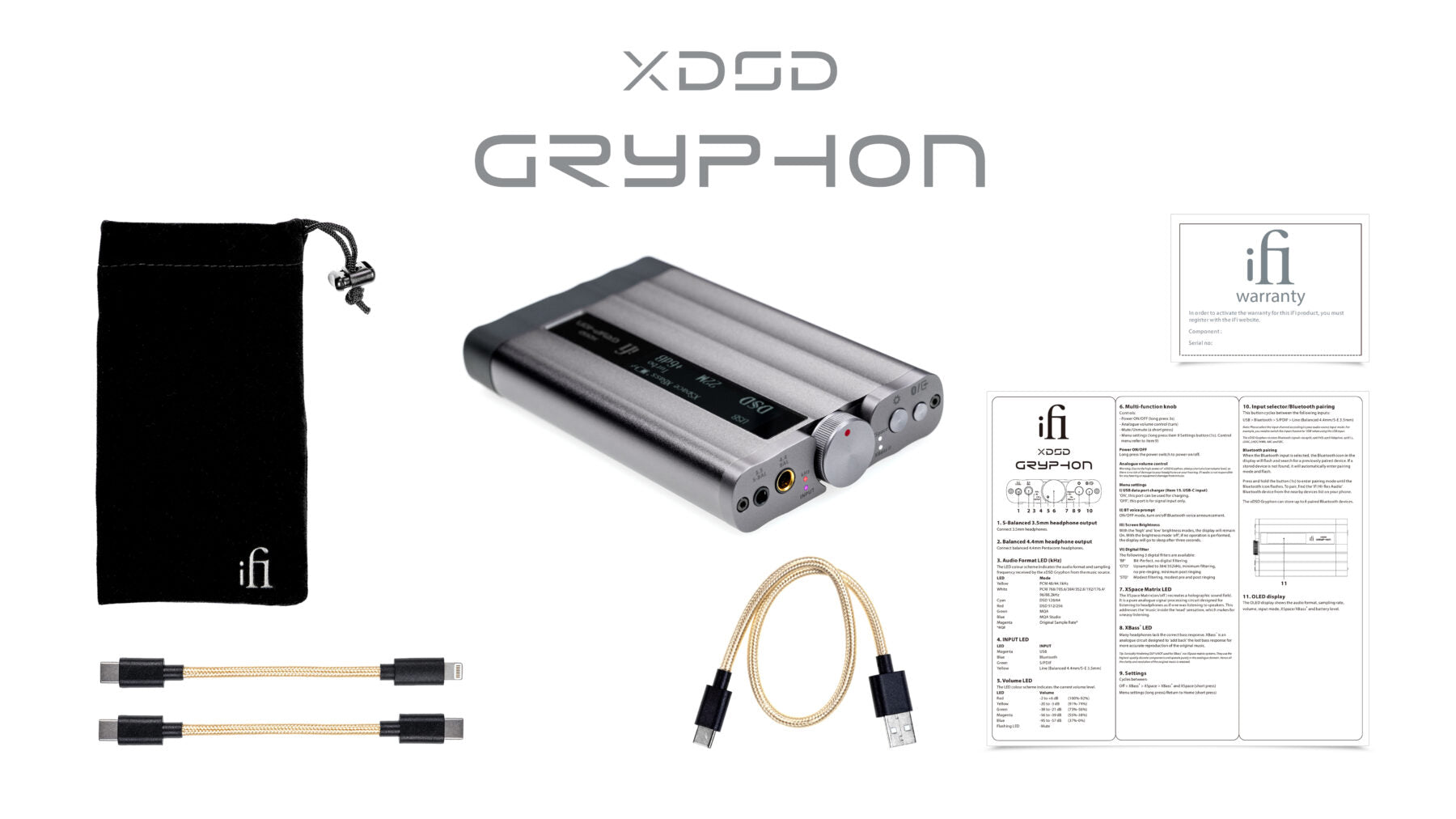 iFi Audio xDSD Gryphon