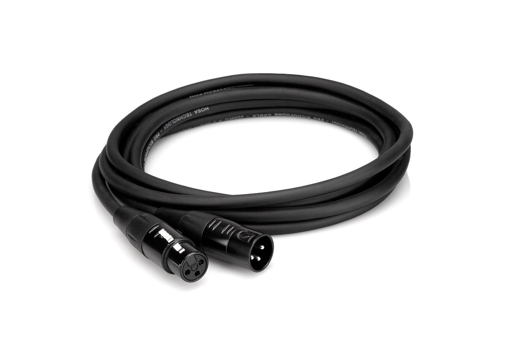 Hosa HMIC-010 REAN XLR3-Hun - XLR3-Han kabel 3m