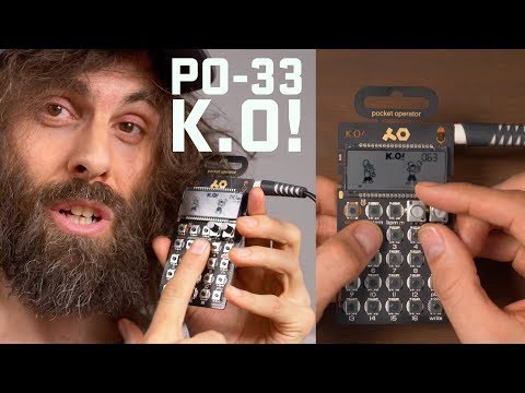 Teenage Engineering PO-33 KO!