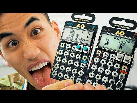 Teenage Engineering PO-16 + PO-35 + PO-24 + Sync-kablar