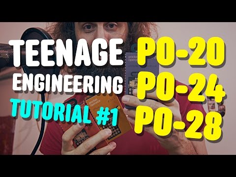 Teenage Engineering PO-16 + PO-35 + PO-24 + Sync Cables Bundle