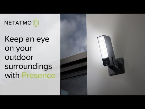 Netatmo Smart Outdoor Security Camera (med siren)