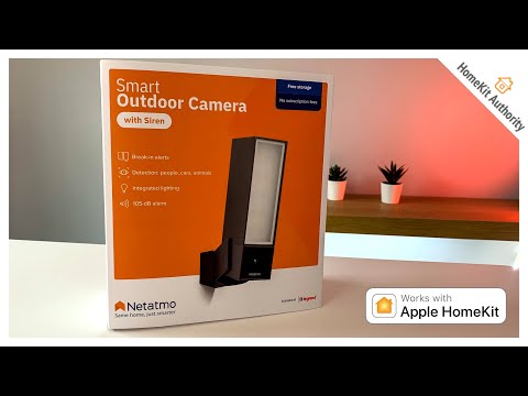 Netatmo Smart Outdoor Security Camera (med siren)