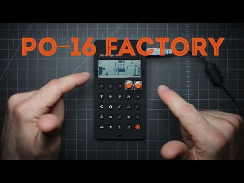 Teenage Engineering PO-16 Factory