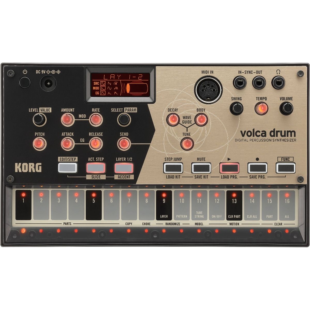 Korg Volca Drum + Sample 2 + Keys Bundle