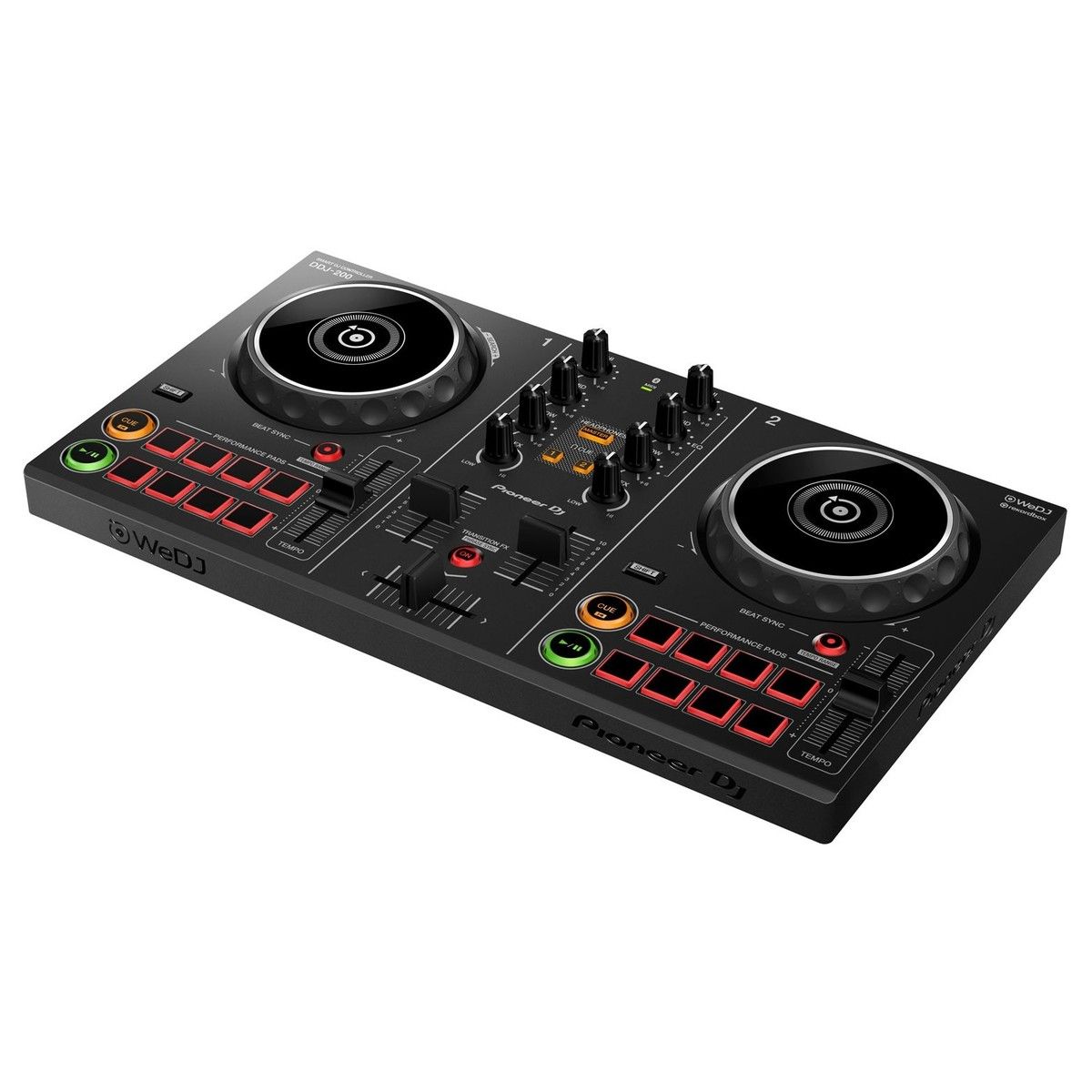 Pioneer DDJ-200 + HDJ-X5-K-paket