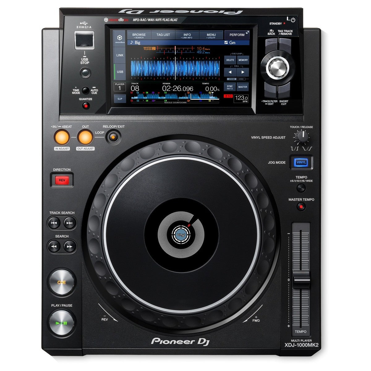 Pioneer XDJ-1000MK2 + DJM-750MK2 + HDJ-X7-K-pakke