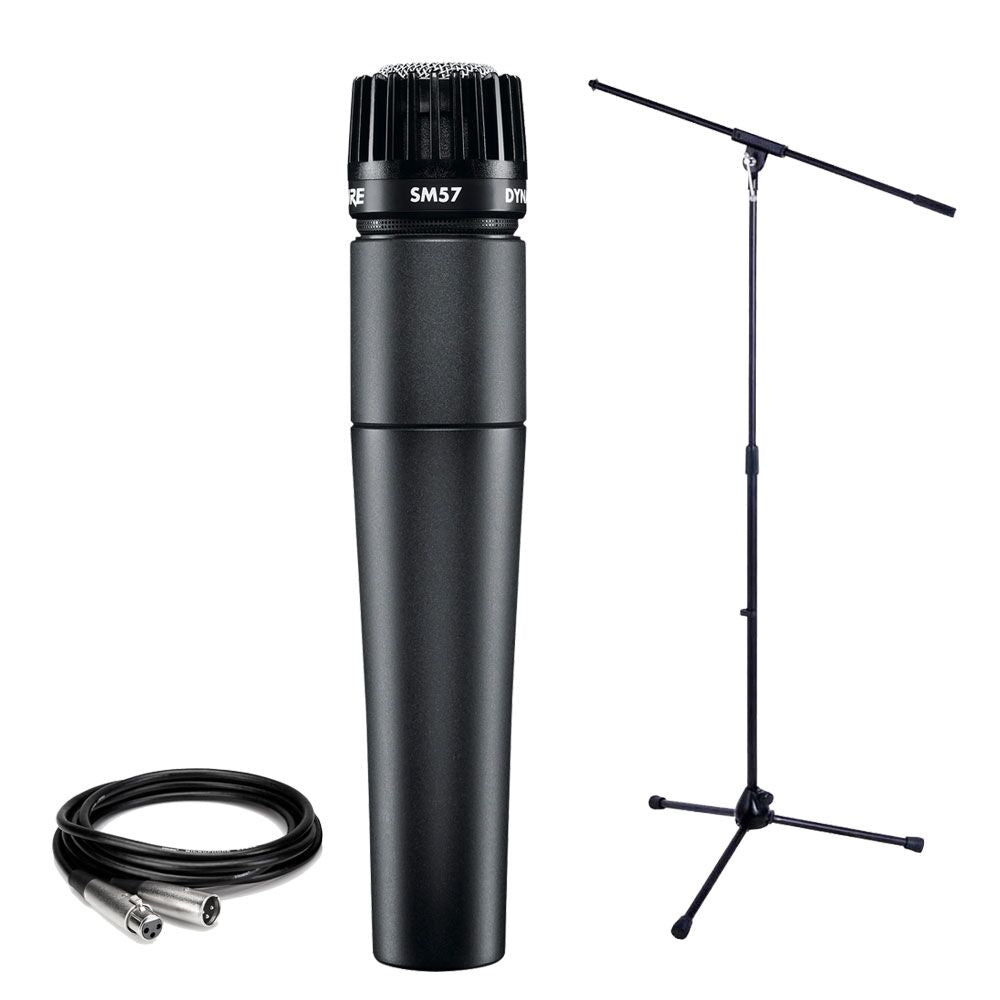 Shure SM57 + Stativ + Kabelpaket