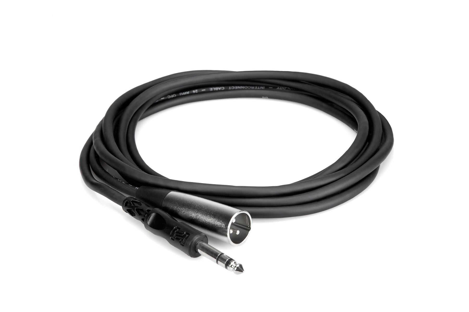 Hosa STX-115M 6,3mm TRS - XLR-Han Kabel 4m