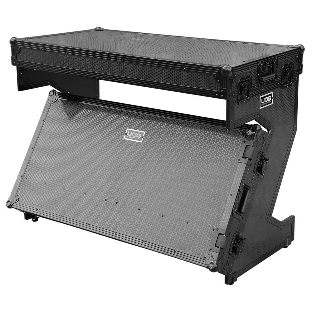 UDG Ultimate Flight Case Portable Z-Style DJ Bord Black Plus (Hjul) (U91072BL)