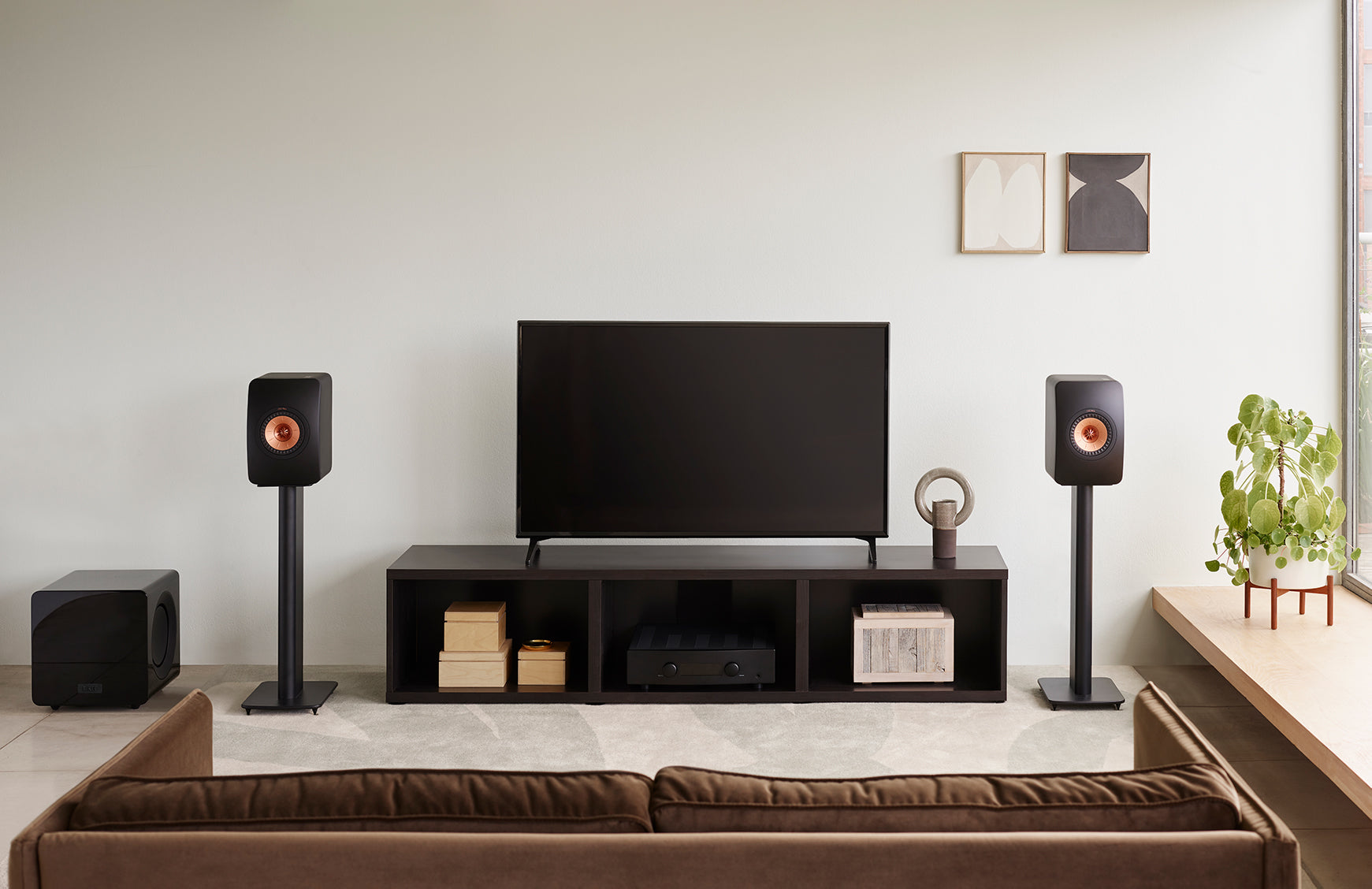 KEF LS50 Wireless II (par, sort)