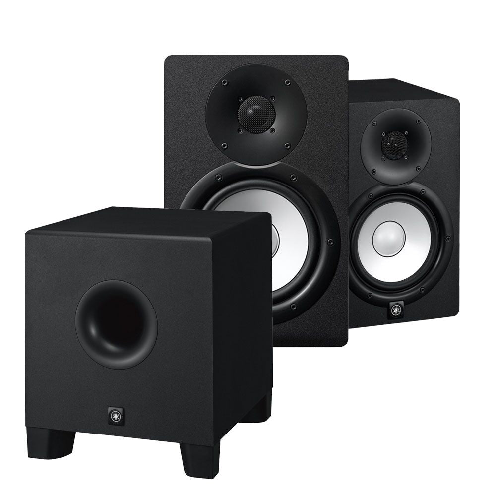 Yamaha HS7 + HS8S Sub + Kabelpaket