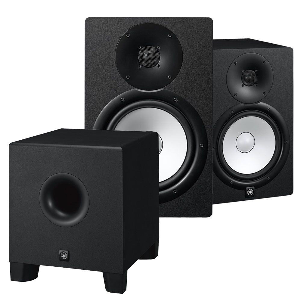 Yamaha HS8 + HS8S Sub + Kabler Bundle